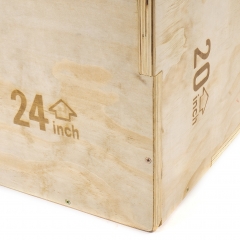 Plyometric Wooden Box 20" 24" 30"